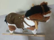 Grajewo ogłoszenia: Konik na biegunach z dźwiękiem i machajacym ogonem. - zdjęcie