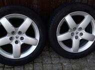 Grajewo ogłoszenia: Komplet felg 17 cali 5x108 pasujacych do peugeota. Same felgi - zdjęcie