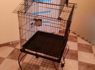 Grajewo ogłoszenia: Kompletna klatka dla ptaków - zdjęcie