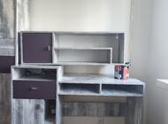Grajewo ogłoszenia: Sprzedam zestaw mebli w bardzo dobrym stanie. Biurko do... - zdjęcie