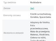 Grajewo ogłoszenia: Sprzedam wózek 3w1 firmy BabyLux Qbaro mało używany,  po... - zdjęcie
