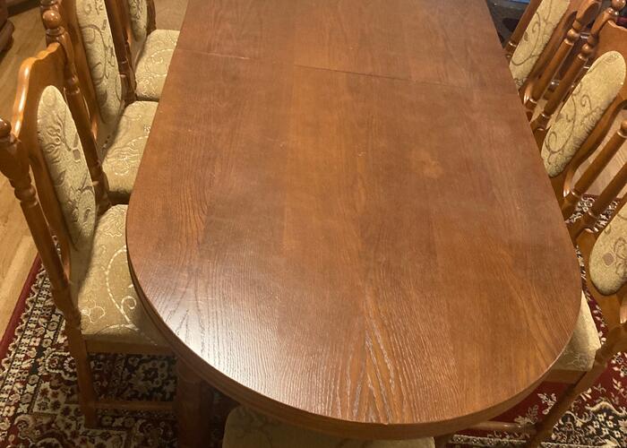 Grajewo ogłoszenia: Sprzedam stół rozkładany i 8 krzeseł - stan bdb. Stół o...