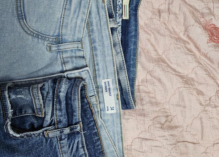Grajewo ogłoszenia: Sprzedam torbę pełną jeansów dziewczęcych skinny wąskie...