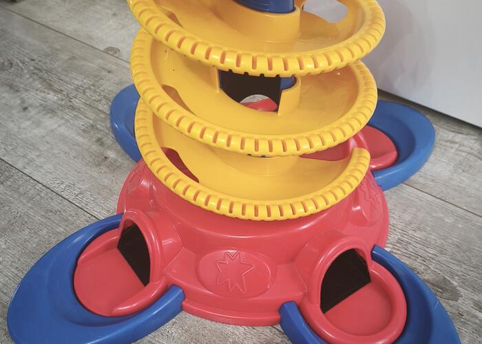 Grajewo ogłoszenia: Spiralna interaktywna zjeżdżalnia z piłeczkami Fisher-Price....